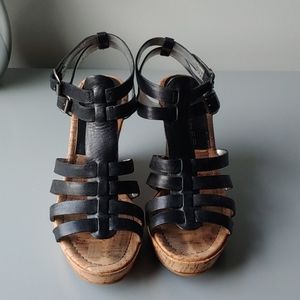 Marc Fisher gladiator style wedges